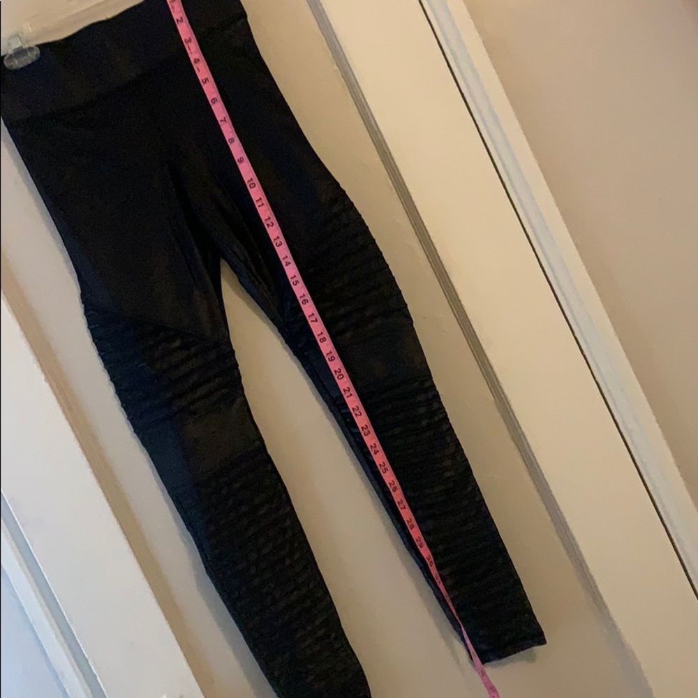 Carbon ruched leggings
